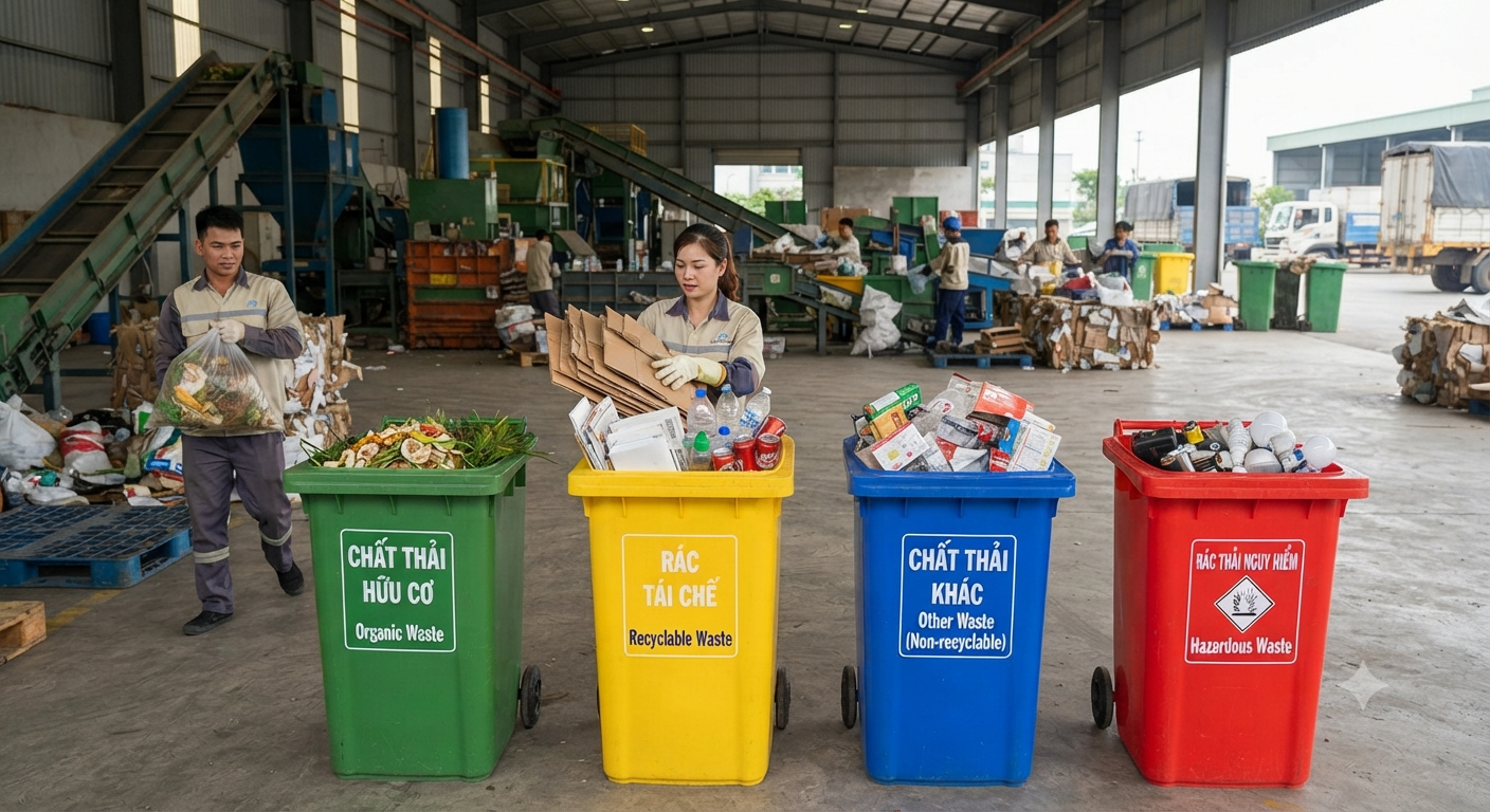 Các Nhóm Rác Thải Doanh Nghiệp Nên Phân Loại Tại Nguồn